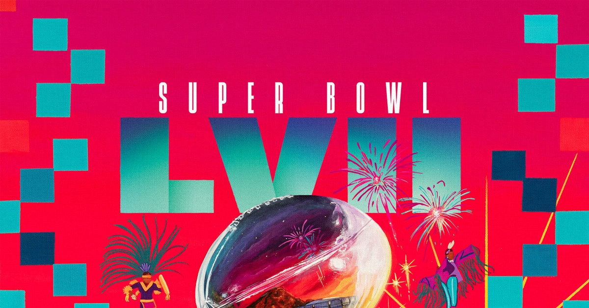 1st Indigenous artist creates Super Bowl 2023's ticket, artwork