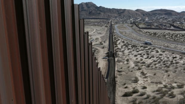 Mexico-US border wall