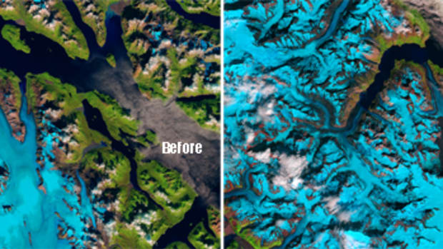 NASA Images of Change – Glacier Bay National Park and Preserve