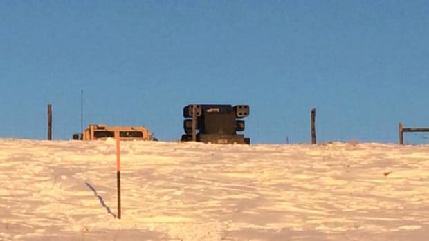 Avenger Missile Launcher at Standing Rock