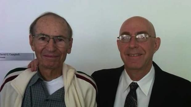 Dr. Bob Witzeman is pictured here with Dr. Robin Silver.