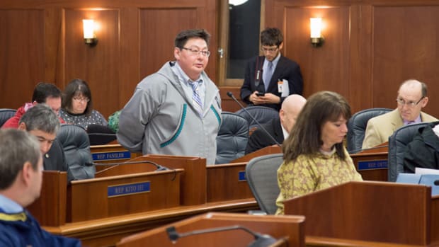 Dean Westlake, Indigenous Peoples Day Legislation, Alaska Rep