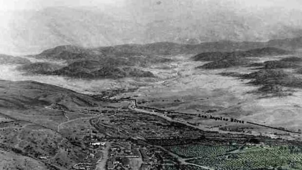 Vineyards around Los Angeles circa 1850. American Indians were forced to work in California's fledgling wine industry in the 1800s.