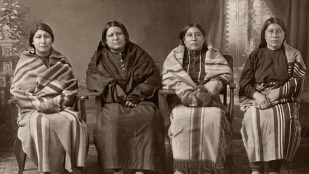 Osage Sisters: Rita, Anna, Mollie, Minnie. Only Mollie would survive.