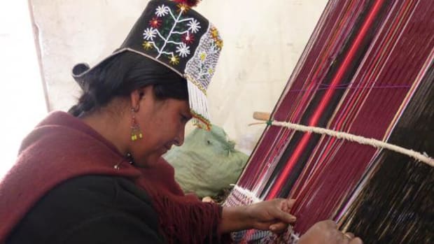 “Weaving is a form of writing,” says the director of Bolivia’s museum of folklore.