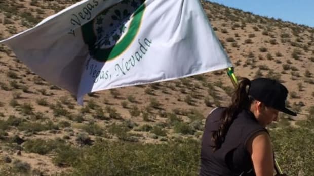 In celebration of Earth Day, Southern Paiute activists from Moapa and Las Vegas hosted an 11-mile culture walk into Gold Butte in an annual attempt to spread awareness about the need to establish a National Monument for Gold Butte.