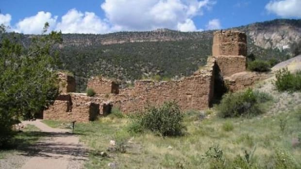 Jemez State Monument in New Mexico