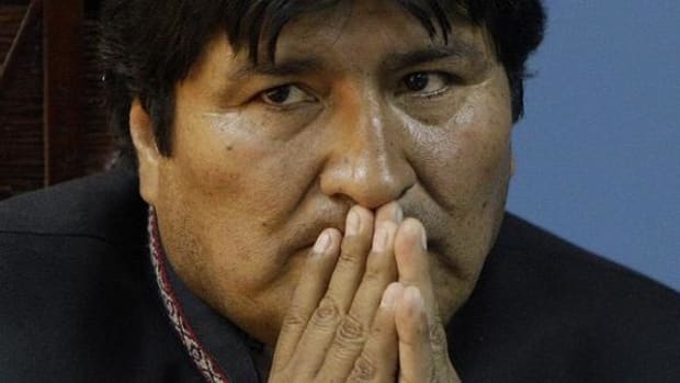 Evo Morales: "We accept the apologies of the four countries as a first step because we want to continue with respectful relationships between our countries, relationships of complementarity and solidarity."