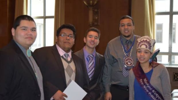 UNITY youth leaders pictured in the Senate Committee Hearing Room during their visit to Capitol Hill, part of the 2015 UNITY Midyear Conference in Washington D.C.