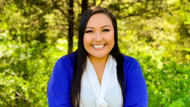 Christina Haswood, Navajo, beat out two other Democrats and faces no Republican candidate to represent District 10 in Kansas' House of Representatives. (Photo courtesy of Haswood campaign)