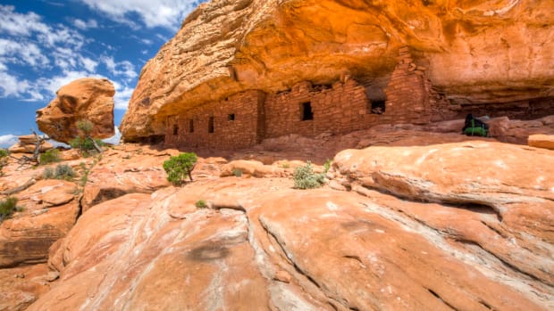 The Citadel Ruins are the remains of Anasazi cliff dwellings in the Bears Ears National Monument in Utah. The Citadel is one of an estimated 100,000 sites in the monument spanning some 12,500 years. (Photo credit: Bob Wick / Bureau of Land Management, Courtesy of Creative Commons)