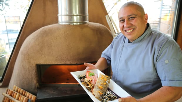 Executive chef of the Indian Pueblo Kitchen Ray Naranjo, Santa Clara Pueblo and Odawa (Photo courtesy of the Indian Pueblo Cultural Center)