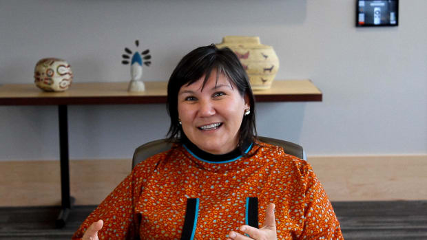 Valerie Nurr’araaluk Davidson is ‘ideal choice’ to lead Alaska Pacific University. (Photo by Mark Trahant, Indian Country Today)