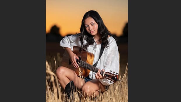 Hailee Toney, Cherokee Nation, provides vocals, Harmonies and guitar for her original songs the first of which will be released in a few weeks. (Courtesy photo via Cherokee Phoenix)