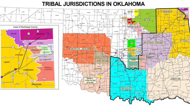 Oklahoma Indian Country. (Oklahoma Department of Transportation)