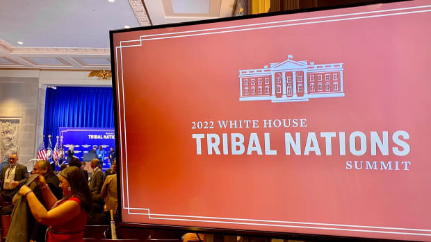 The 2022 White House Tribal Nations Summit in Washington D.C. (Jourdan Bennett-Begaye/ICT)