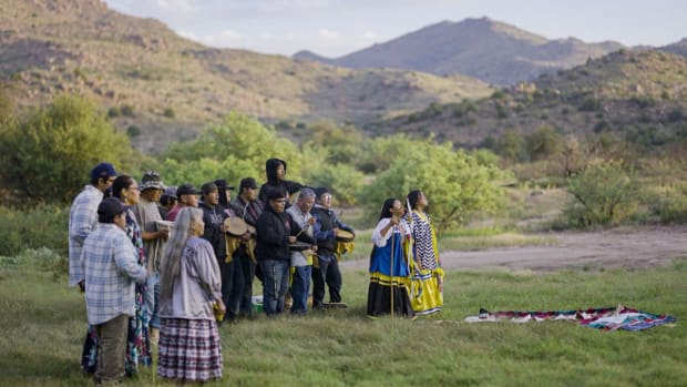 “Oak Flat is like Mount Sinai to us — our most sacred site where we connect with our Creator, our faith, our families, and our land,” said Dr. Wendsler Nosie, Sr. of Apache Stronghold. “It is a place of healing that has been sacred to us since long before Europeans arrived on this continent. My children, grandchildren, and the generations after them deserve to practice our traditions at Oak Flat.”
