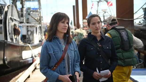 Grace Dove and Hillary Swank portray reporters investigating MMIW in the new ABC series "Alaska Daily"
