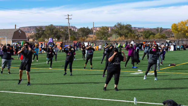 Pictured: The Zuni Youth Enrichment Project welcomed more than 350 attendees to its Down Syndrome Awareness event on October 23, 2022.