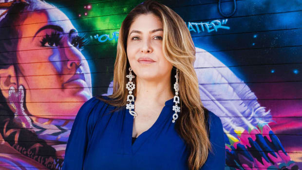 Mercedes Krouse, Oglala Lakota, is running for Nevada’s second congressional district. (Photo courtesy of Mercedes Krouse campaign website)