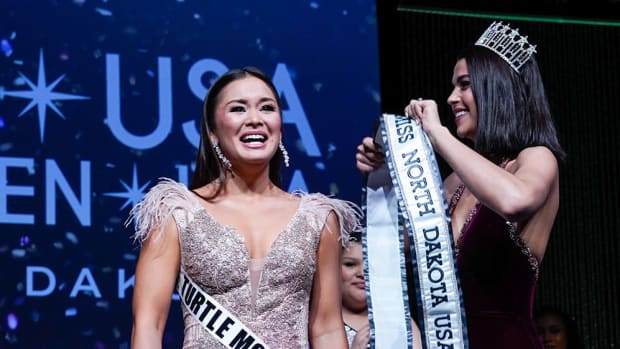SaNoah LaRocque, Turtle Mountain Band of Chippewa Indians, was crowned Miss North Dakota USA on May 1, 2022, and will compete in the Miss USA pageant on Monday, Oct. 3, at the Grand Sierra Resort and Casino in Reno, Nevada. (Photo by Michael Solberg, courtesy of SaNoah LaRocque)