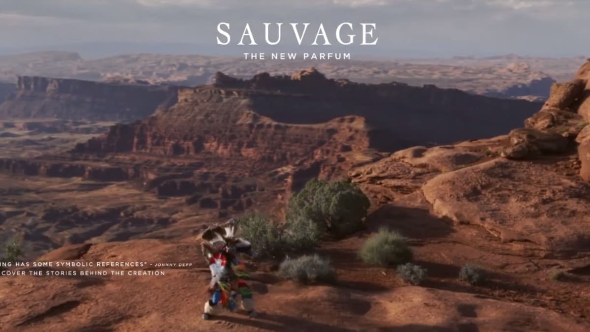 Dior sauvage clearance johnny depp 2019