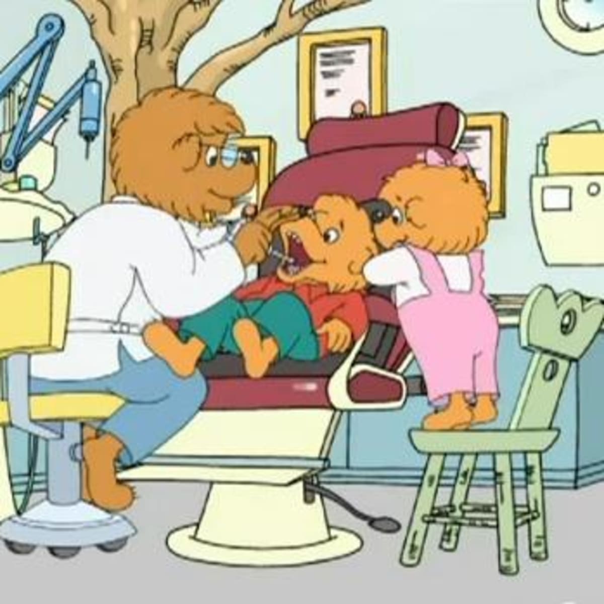 The Berenstain Bears Visit the Dentist – Paperback By Berenstain