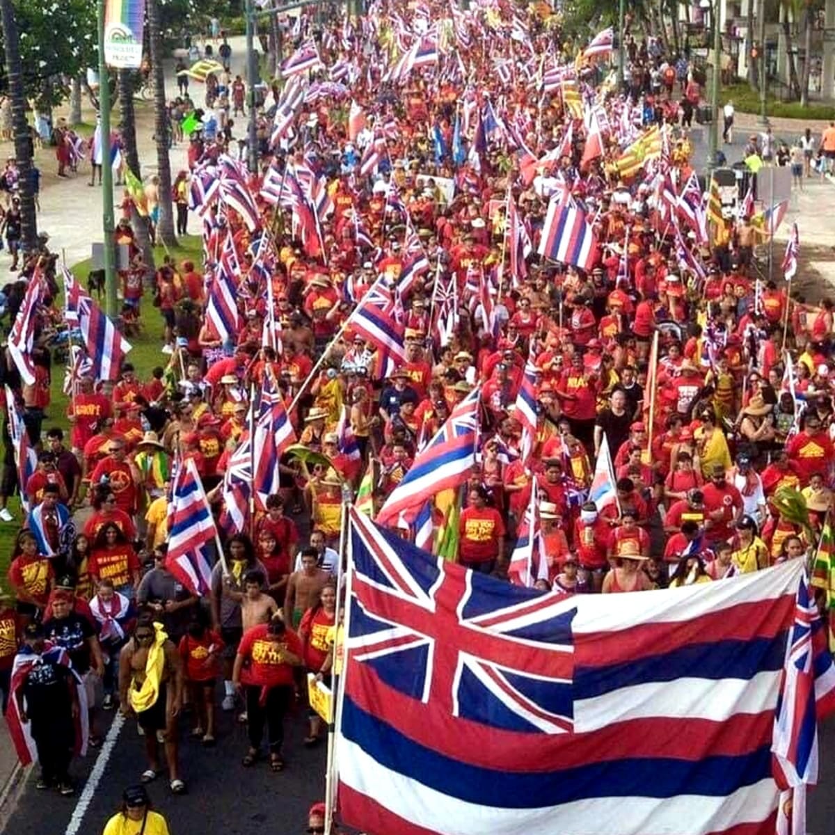 Hawaiians Protest DOI Rule That Will Give Them Tribal Status