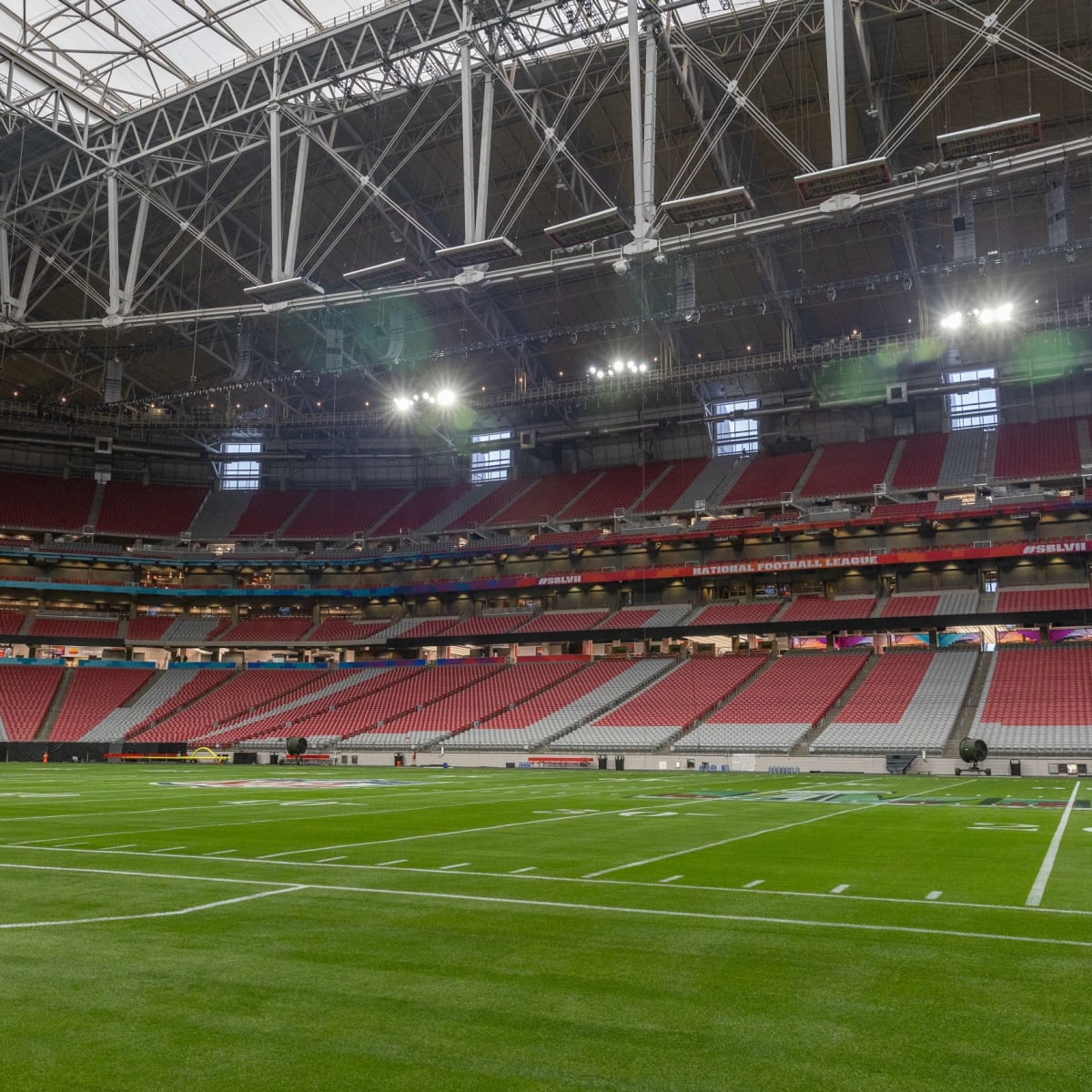 Stadium undergoes final preparations for Super Bowl - ICT News