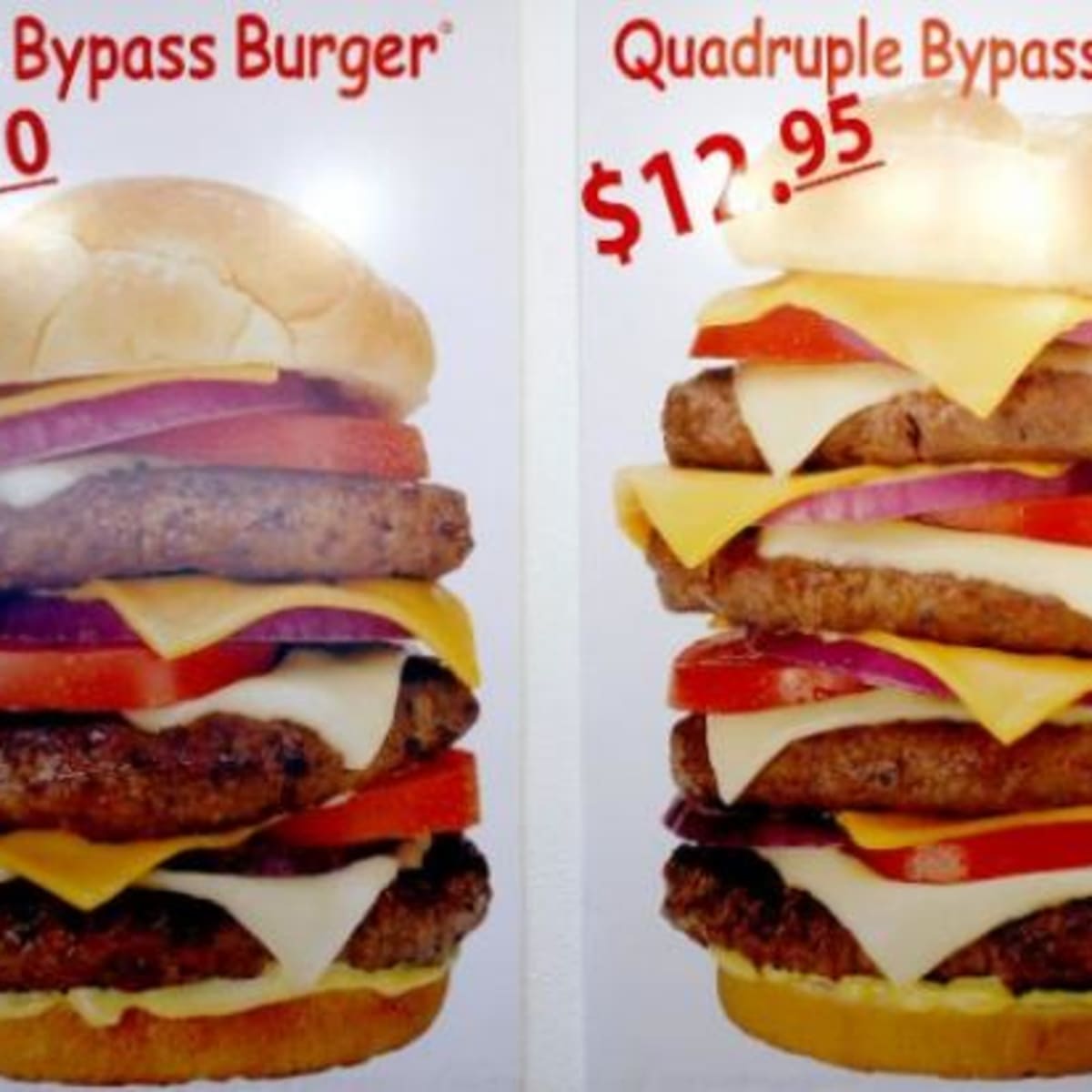 Triple deals bypass burger