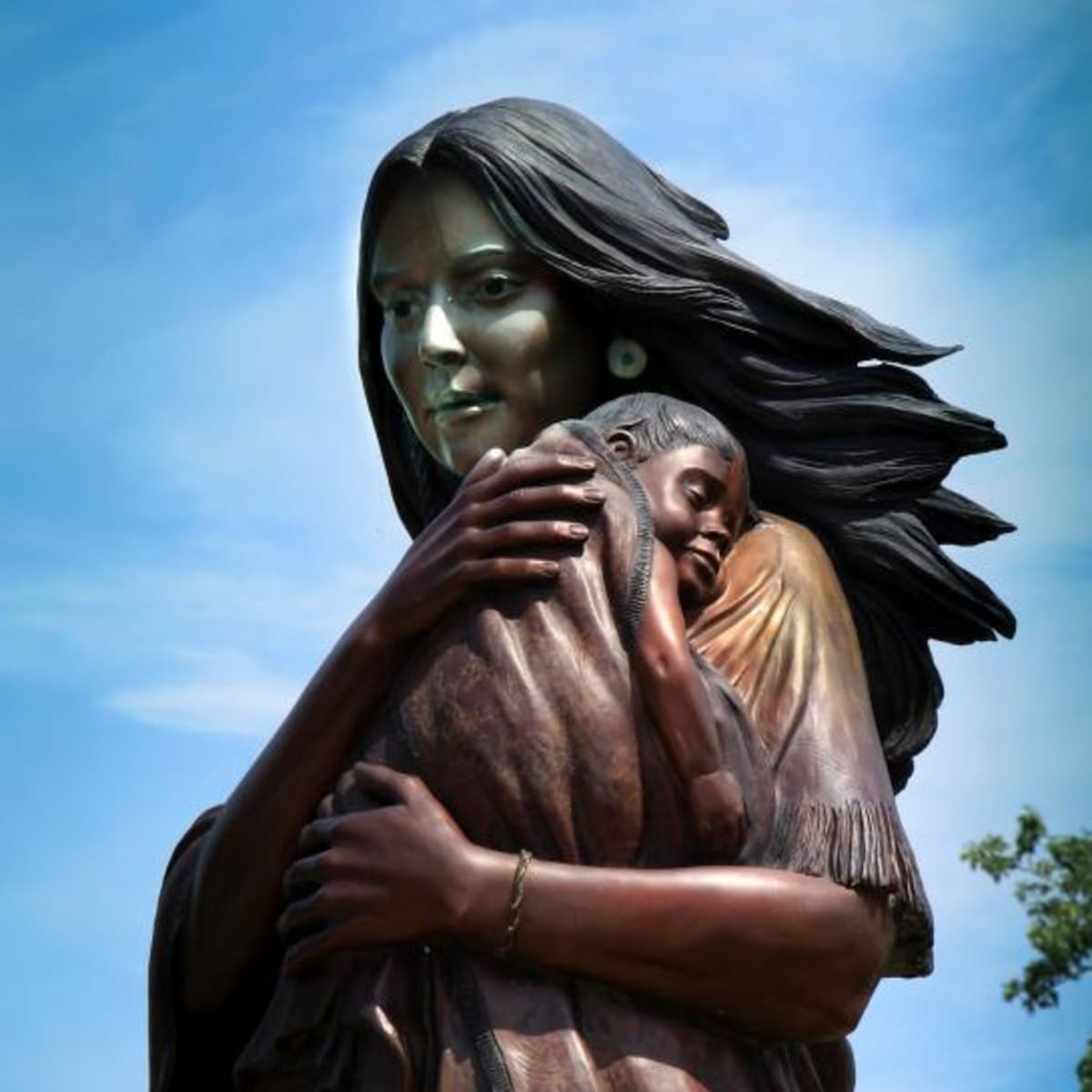 Native History Sacajawea Gives Birth to Young Explorer Pompey