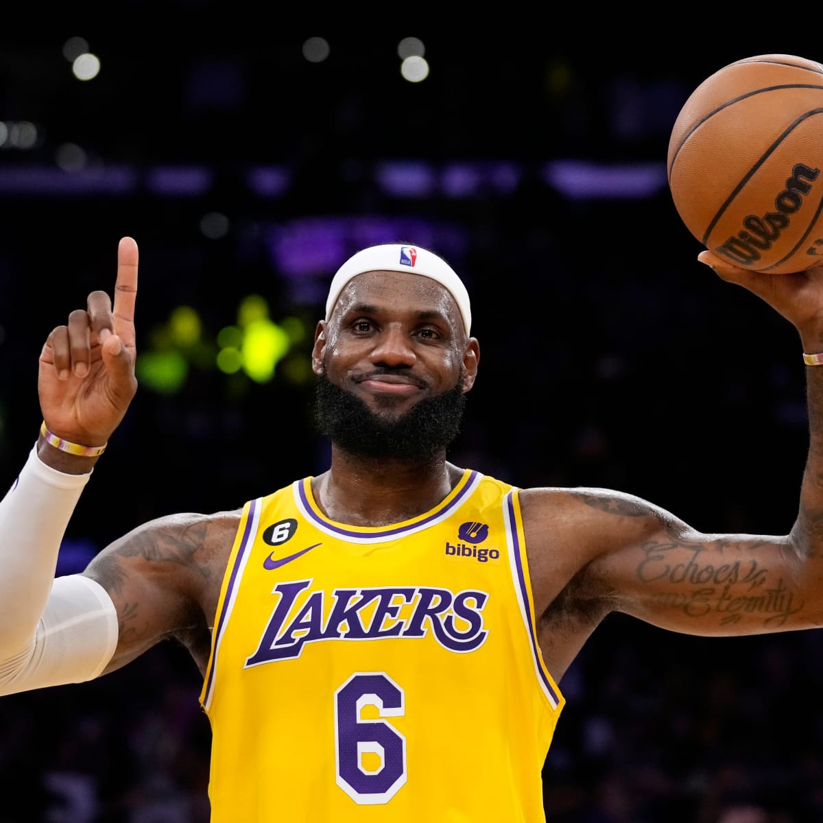 Lebron james holding basketball sale