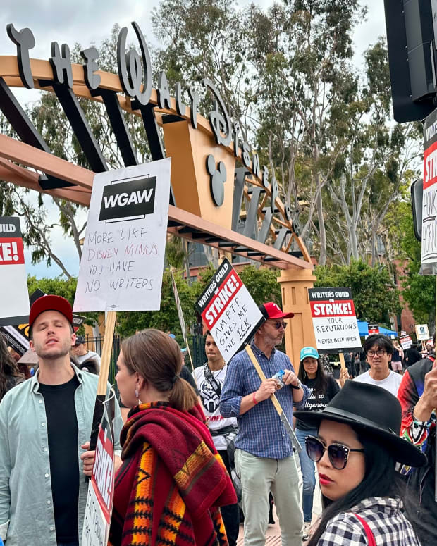 Native and Indigenous Writers Takeover at Disney on June 7 in Burbank, California. (Paris Wise, ICT)