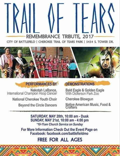 Trail of tears remembrance day