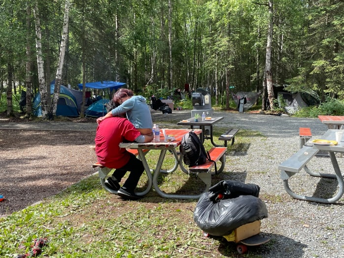 Alaska homeless camp out in tent city - ICT News