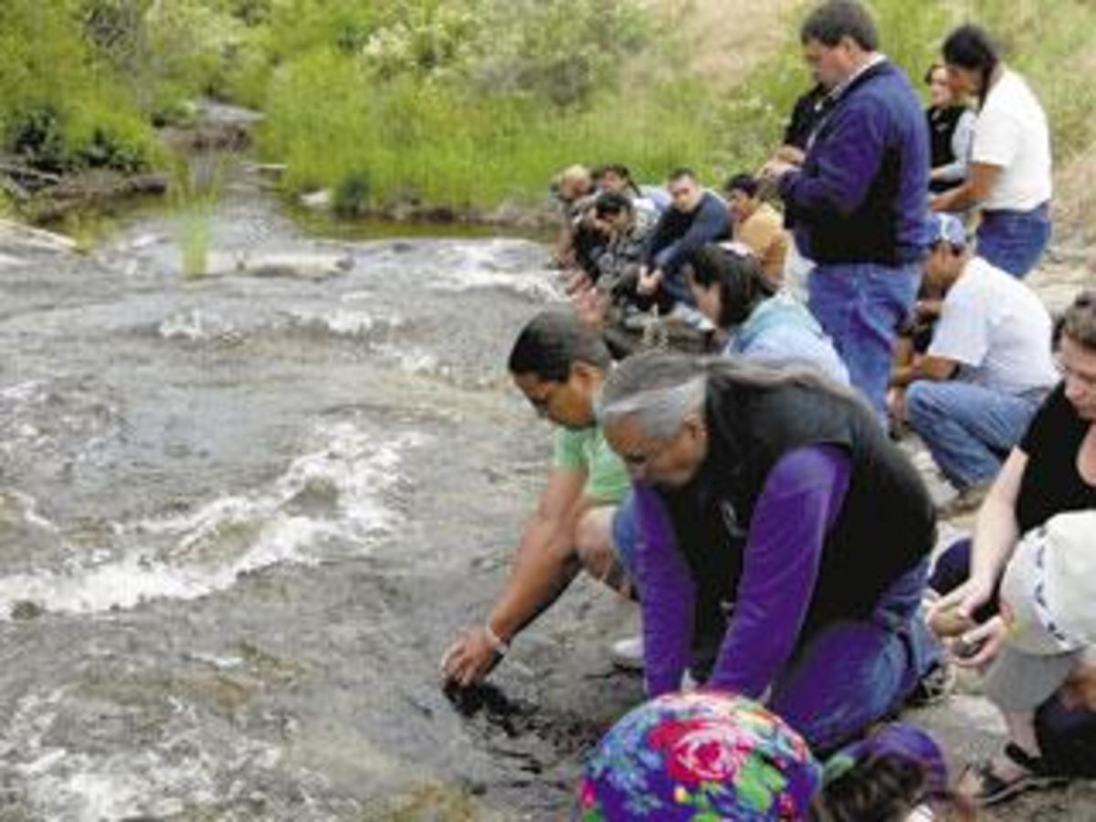 Confederated Colville Tribes And Nrcs Celebrate Salmon Return Ict News