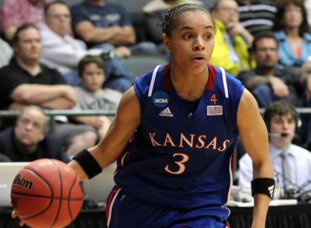 KU's Angel Goodrich Highest-Drafted Native Player in WNBA History - ICT ...