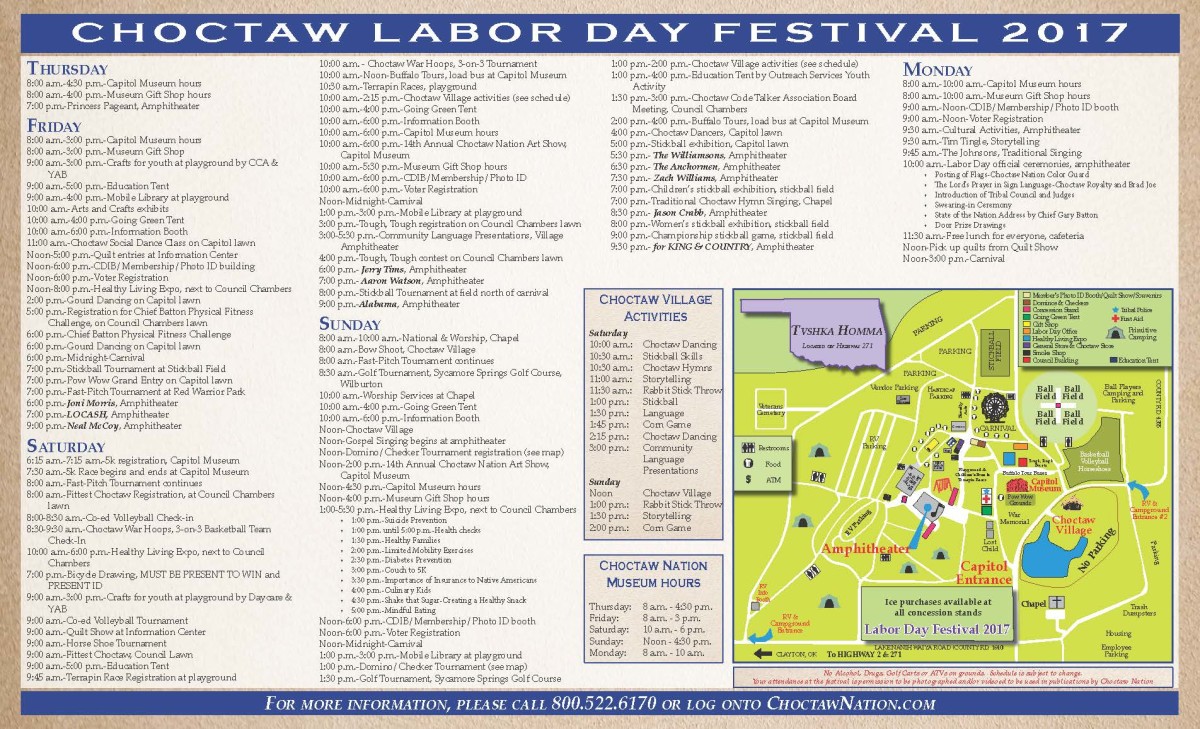 Choctaw Nation Celebrates Labor Day Festival & Pow Wow This Weekend