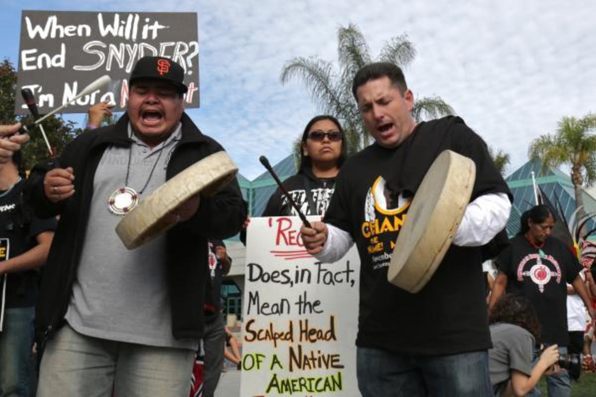 At Least 500 California Native Americans Protest,Tell Redskins They’re ...