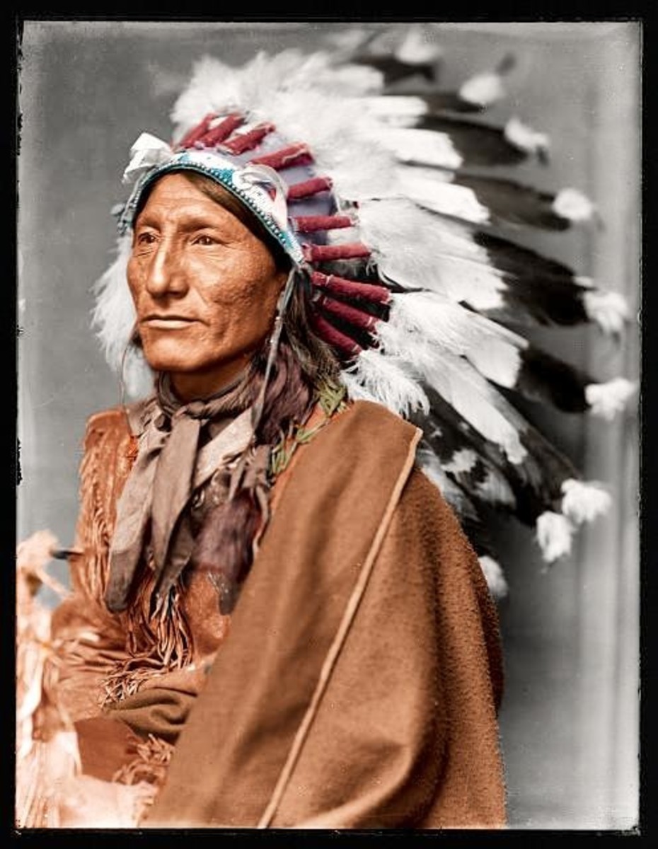 Familiar Faces Given New Life: 20 Amazing Colorized Photos of Native ...