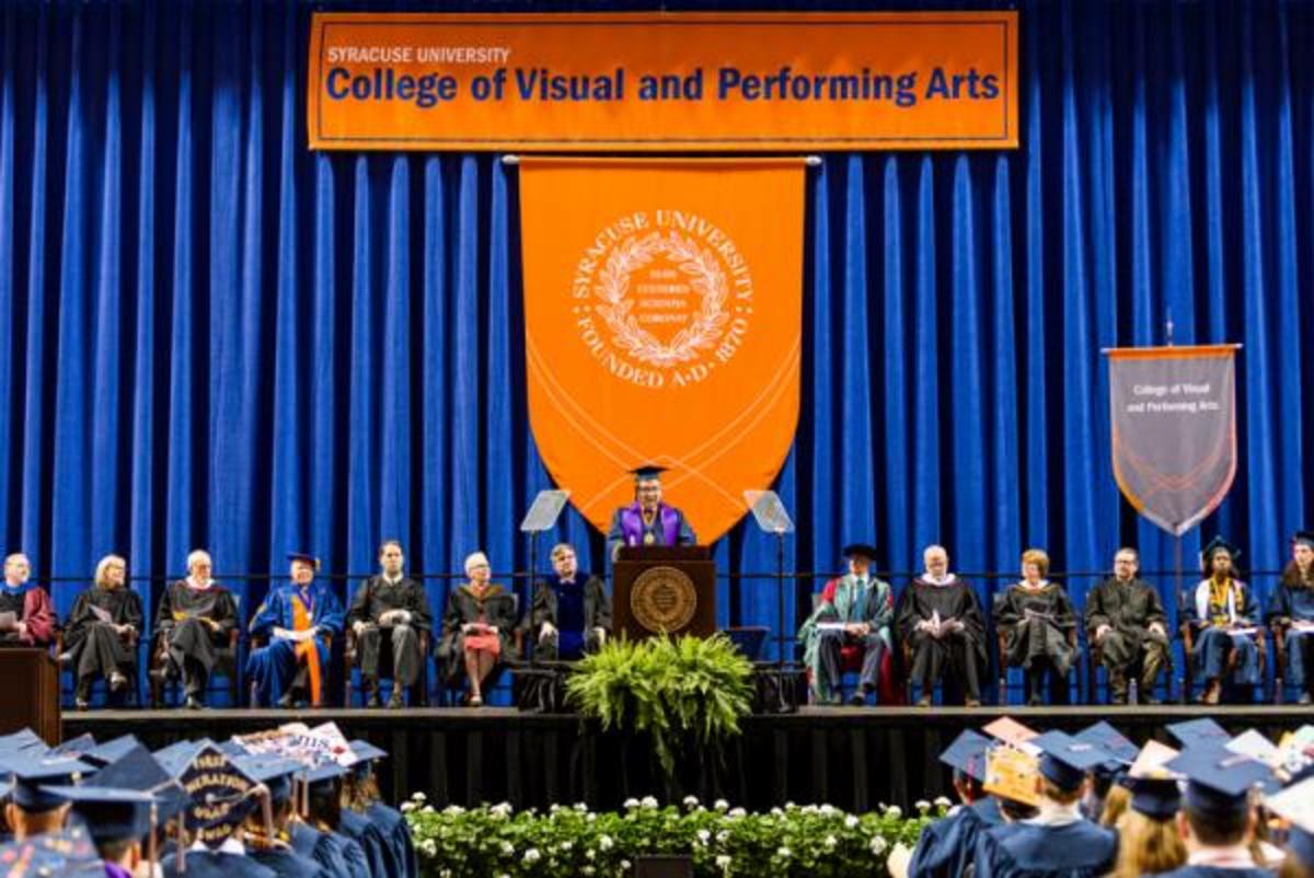Seneca Filmmaker Top Grad, Commencement Speaker at Syracuse ICT News