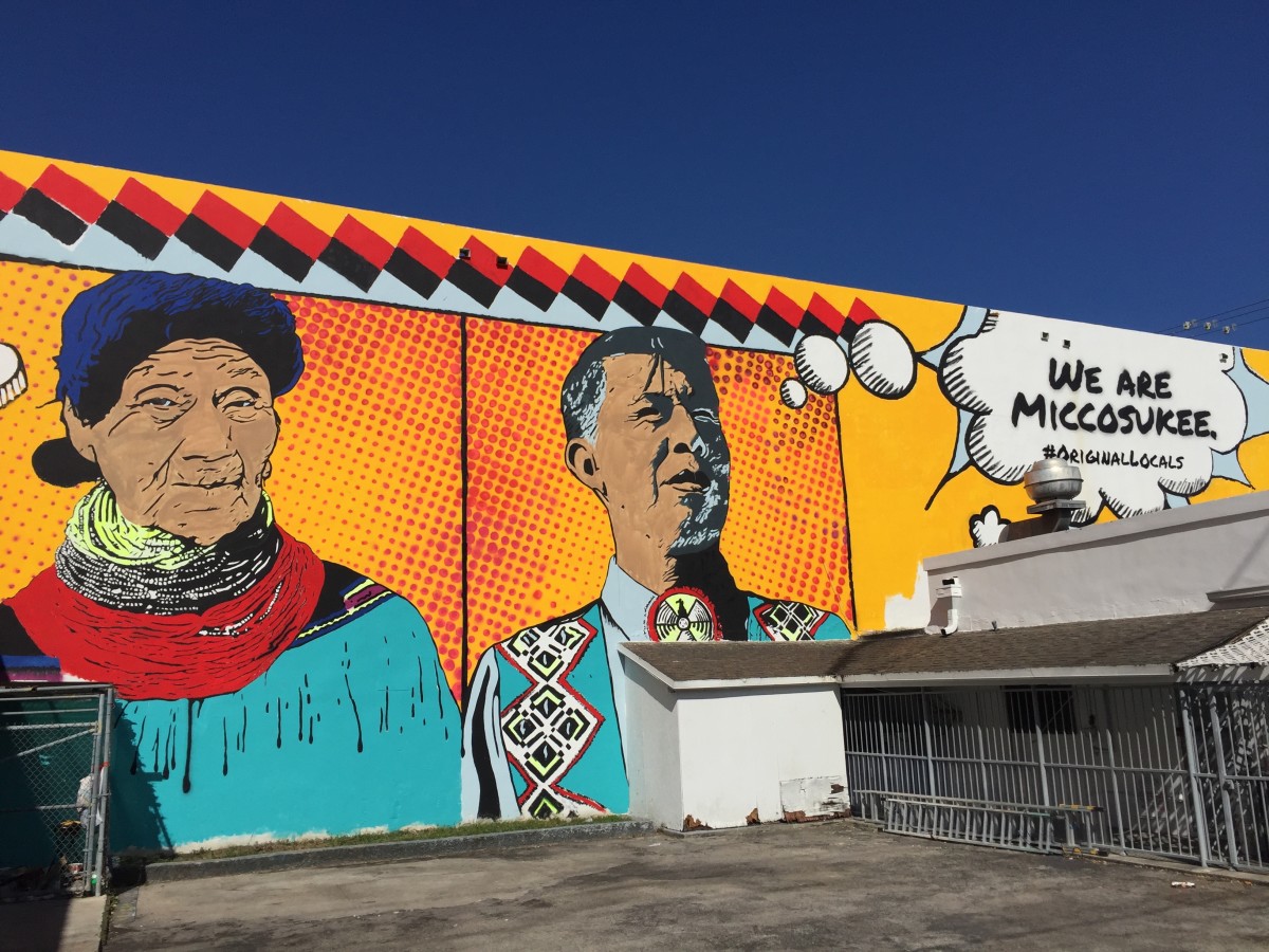 ‘We Are Miccosukee’ Miami murals honor tribes and wow the public ICT News