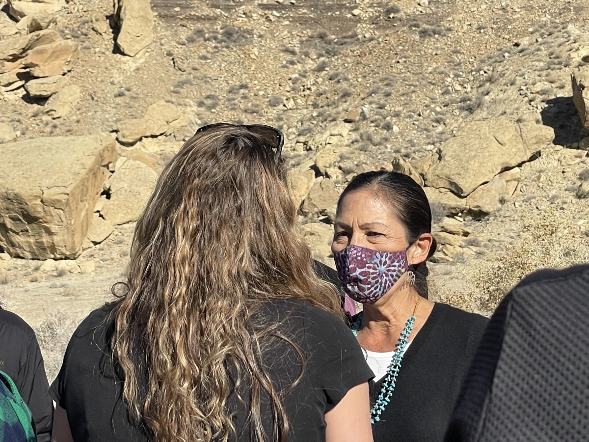 Deb Haaland visits Chaco Canyon ICT News