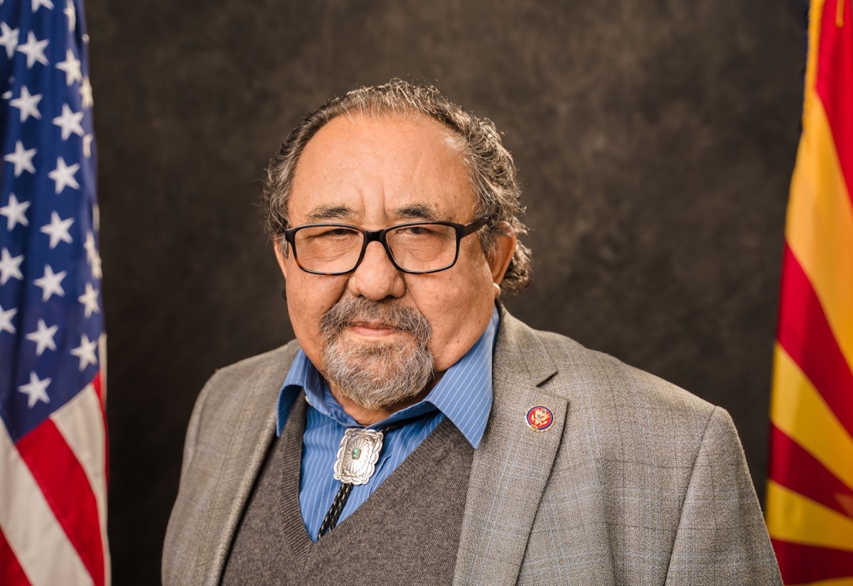 Pictured: U.S. Representative Raúl M. Grijalva (D-Ariz.), Chair, House Natural Resources Committee.