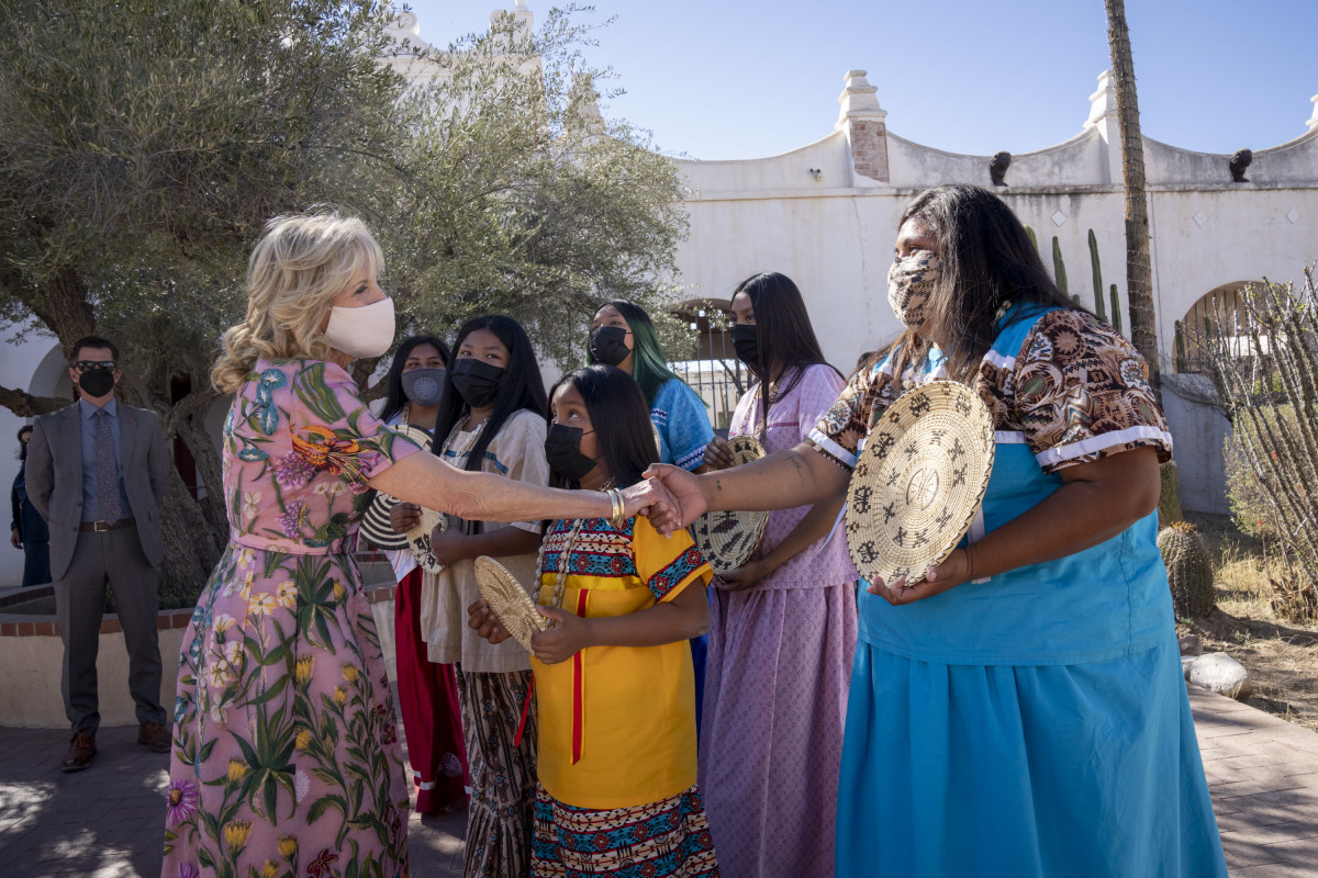 Jill Biden visits Tohono O’odham Nation - ICT News