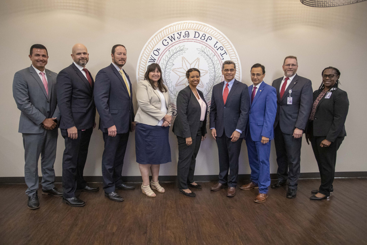 Cherokee Nation recently welcomed Health and Human Services Secretary  Becerra as part of Secretary's first official visit to a tribal reservation  - ICT News