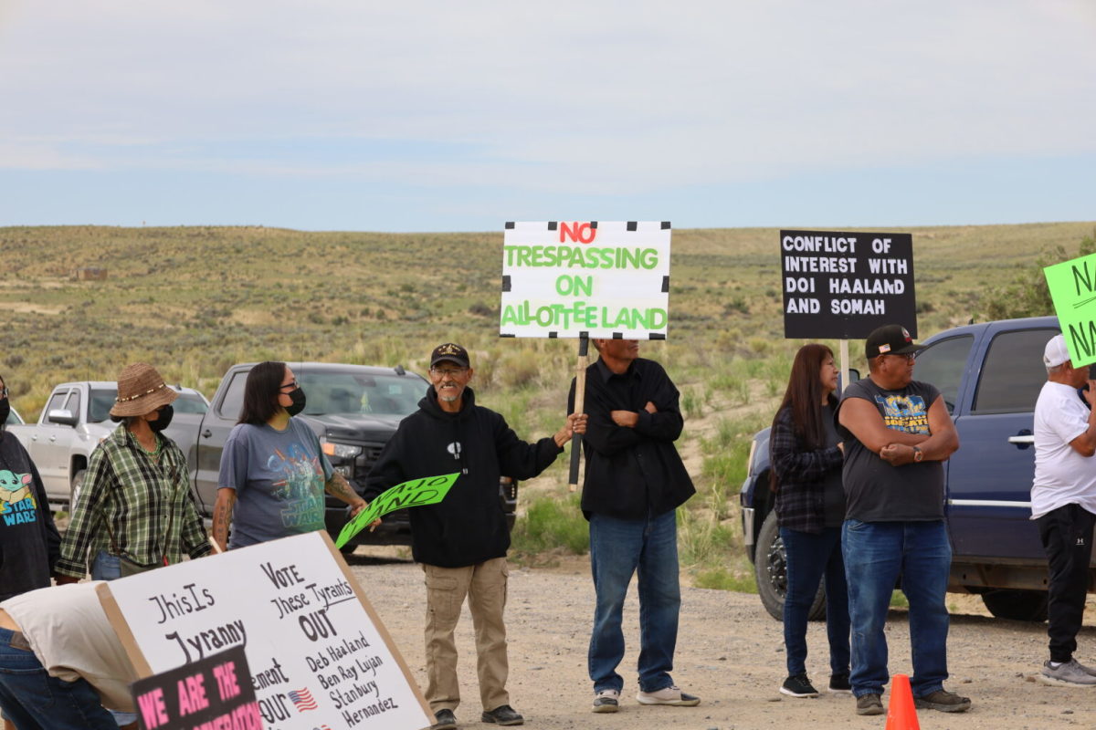 Chaco Canyon protest blocks event celebrating oil gas leasing ban