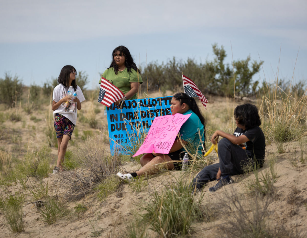 Chaco Canyon protest blocks event celebrating oil gas leasing ban