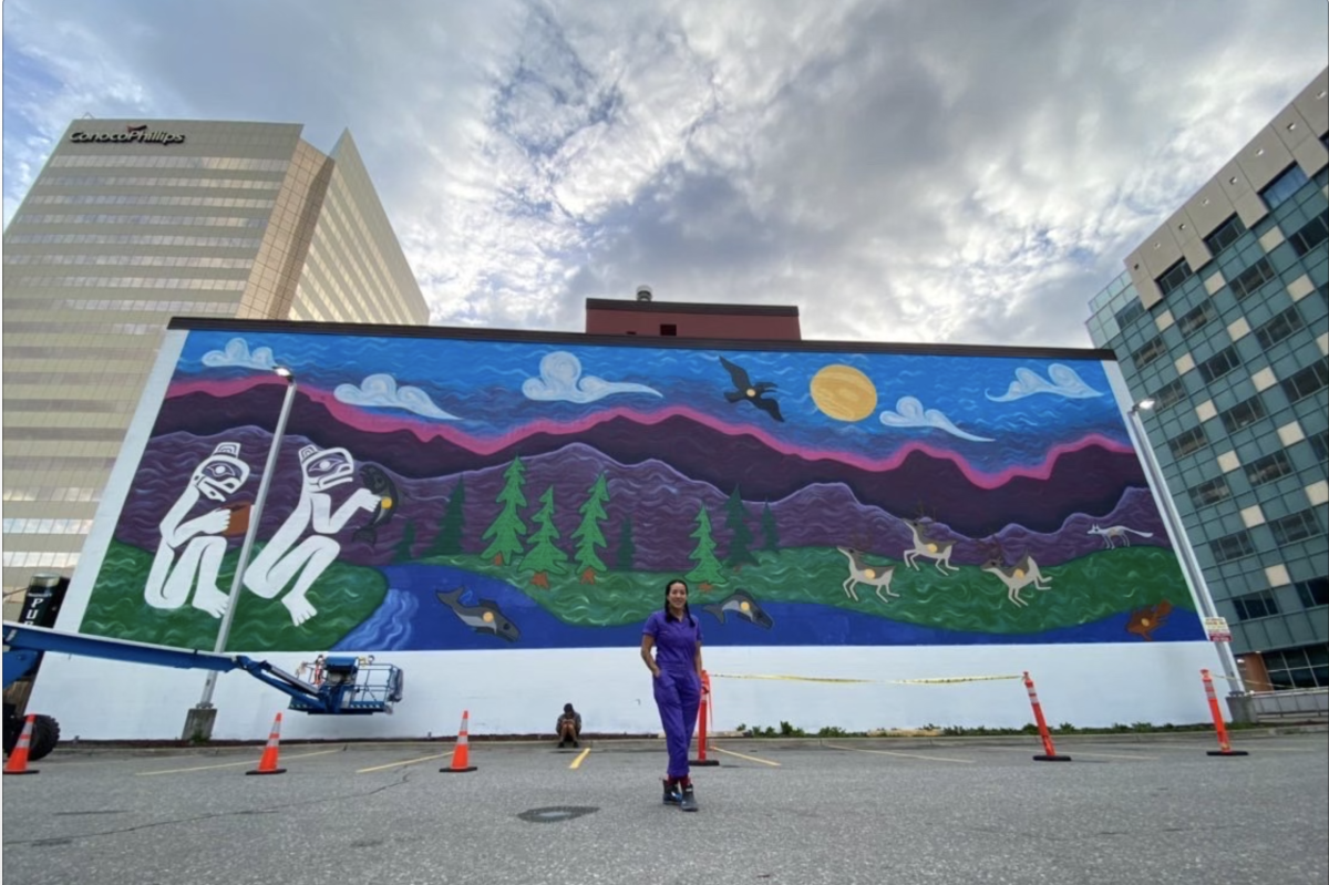 Anchorage Mural Honors Indigenous People Alaskans Ict News