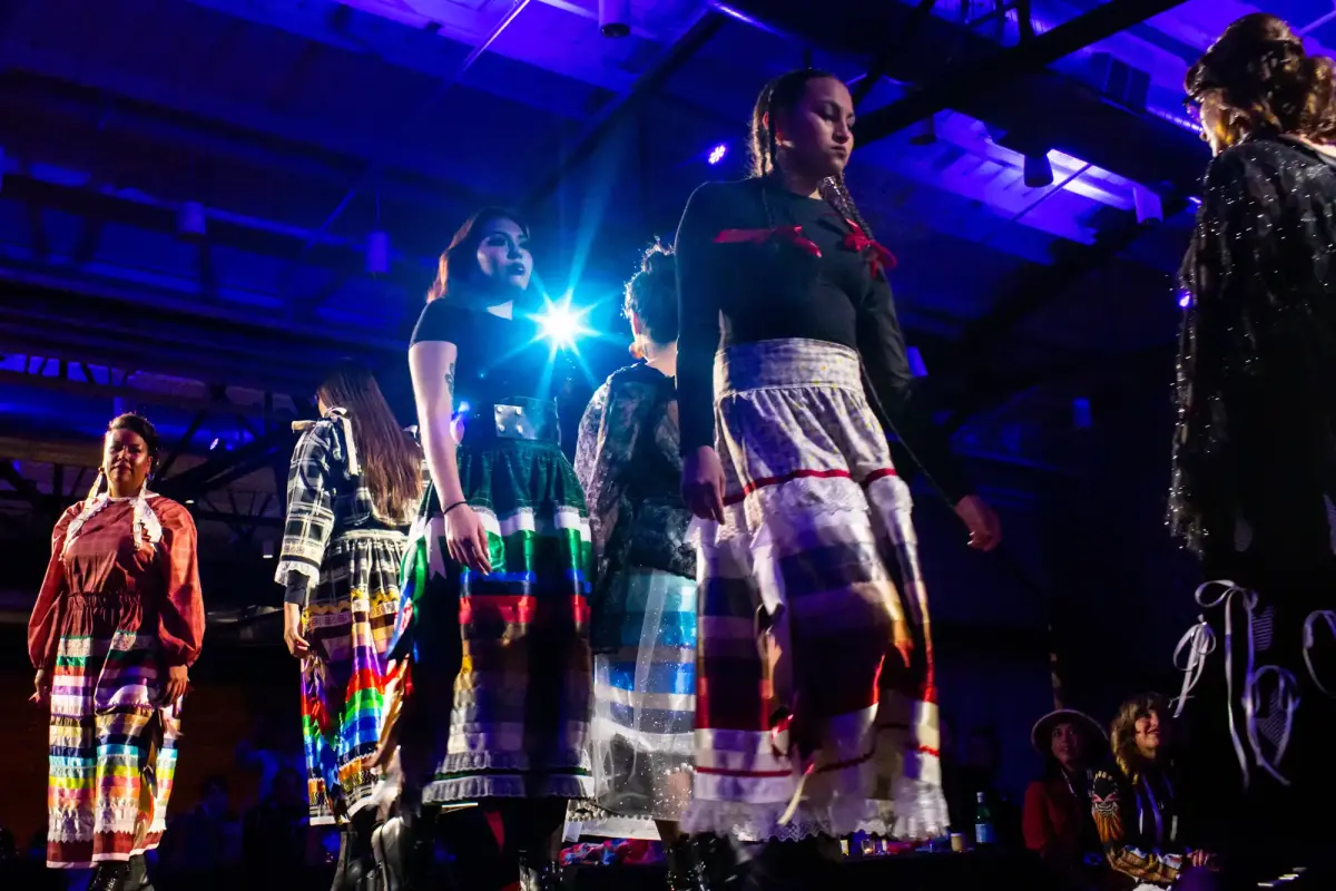 Indigenous creativity takes stage at Native Nations Fashion Night - ICT ...